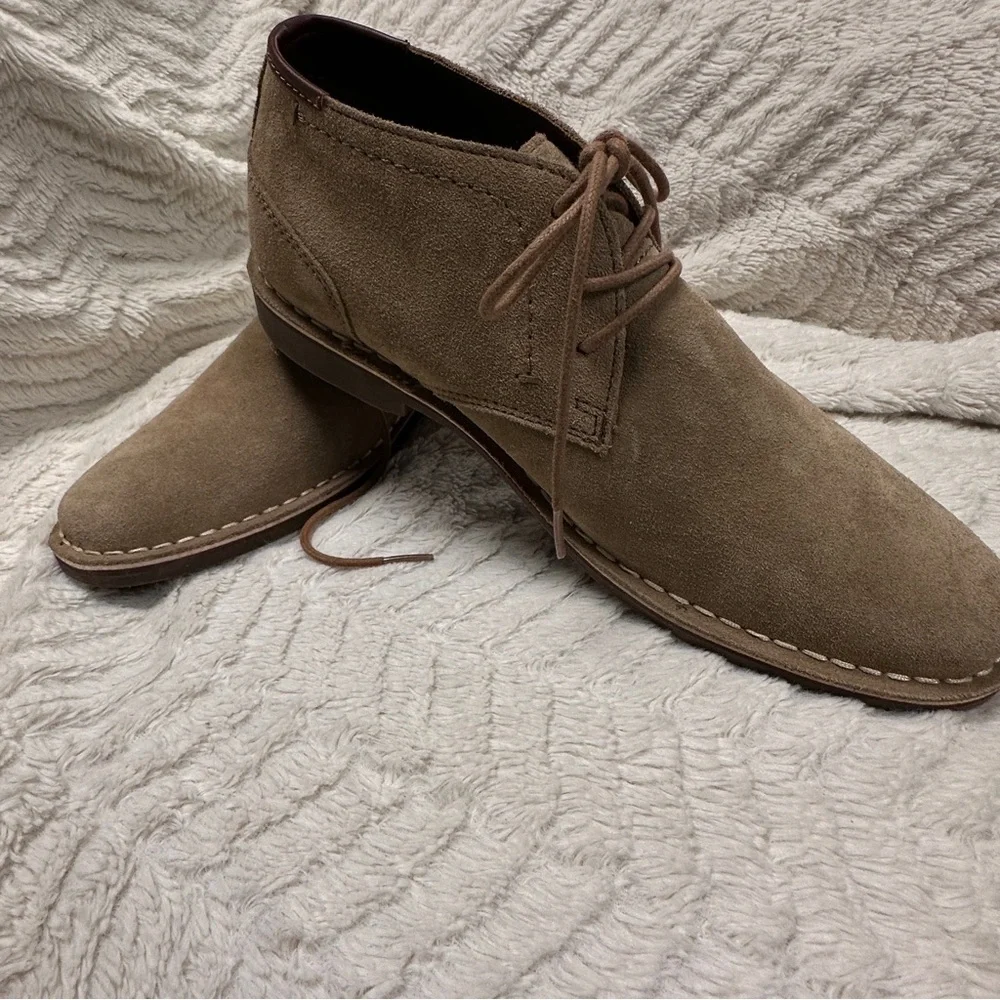G.H. Bass & Co. Mens Bass-Coleman Leather Upper Suede Boots NWOT, 11 M